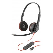 Casca HP Poly Blackwire C3220 USB-C Headset +Carry Case (Bulk) 80S07A6