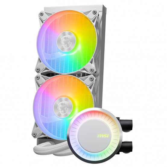 Cooler MSI MAG CORELIQUID E240 WHITE 306-7ZW5E27-C24