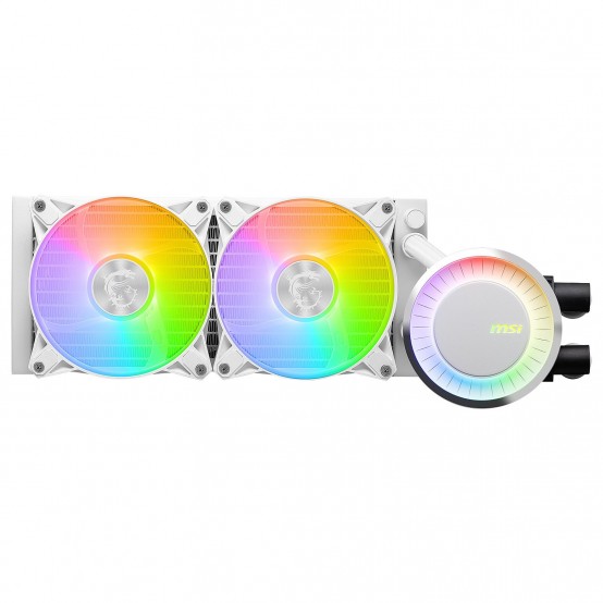 Cooler MSI MAG CORELIQUID E240 WHITE 306-7ZW5E27-C24