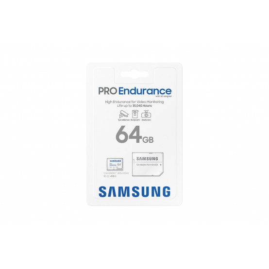 Card memorie Samsung PRO Endurance MB-MJ64KA/EU