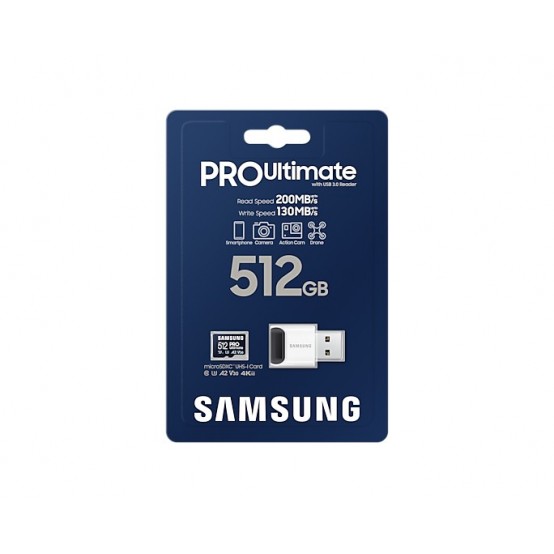 Card memorie Samsung PRO Ultimate MB-MY512SB/WW