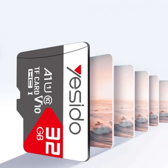 Card memorie Yesido Memory Card  - High Speed File Data Transmission, 256GB, with Adapter - Black FL14