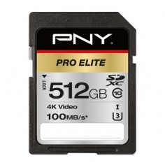 Card memorie PNY  P-SD512U3100PRO-GE