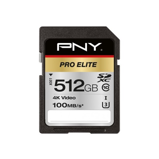 Card memorie PNY  P-SD512U3100PRO-GE
