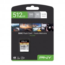 Card memorie PNY  P-SD512U3100PRO-GE