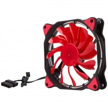 Ventilator Marvo FN-12 red LED MARVO_FN12RD