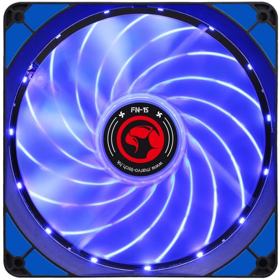 Ventilator Marvo FN-15 blue LED MARVO_FN15BL