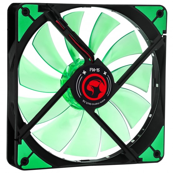 Ventilator Marvo FN-15 green LED MARVO_FN15GN