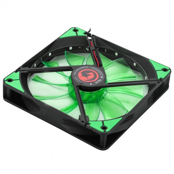 Ventilator Marvo FN-15 green LED MARVO_FN15GN