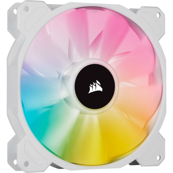 Ventilator Corsair iCUE SP140 RGB ELITE Performance 140mm White PWM Fan CO-9050138-WW