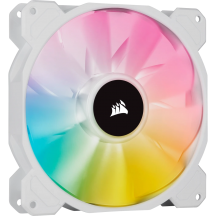 Ventilator Corsair iCUE SP140 RGB ELITE Performance 140mm White PWM Fan CO-9050138-WW