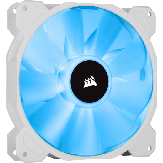 Ventilator Corsair iCUE SP140 RGB ELITE Performance 140mm White PWM Fan CO-9050138-WW