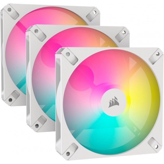 Ventilator Corsair iCUE AR120 Digital RGB 120mm PWM Fan, Single Pack, White CO-9050168-WW