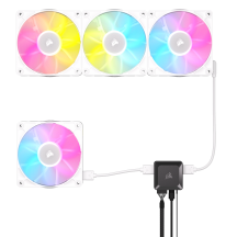 Ventilator Corsair iCUE LINK RX120 RGB 120mm PWM Fan Triple Starter Kit CO-9051022-WW