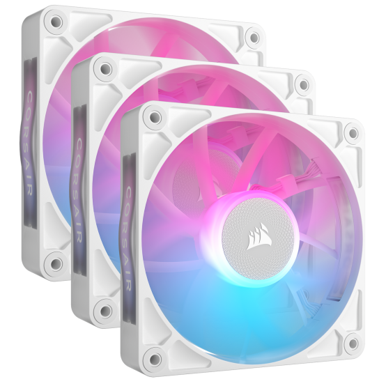 Ventilator Corsair iCUE LINK RX120 RGB 120mm PWM Fan Triple Starter Kit CO-9051022-WW
