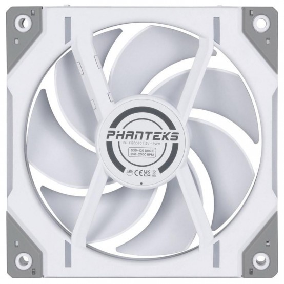 Ventilator Phanteks D30-120 PH-F120D30_DRGB_PWM_WT01_3P
