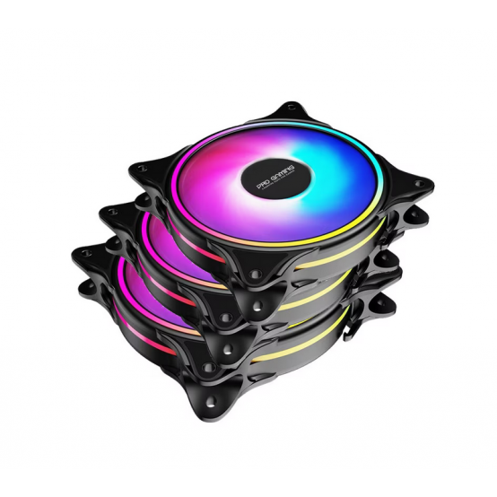 Ventilator Pro Gaming  4X120 ARGB BLACK