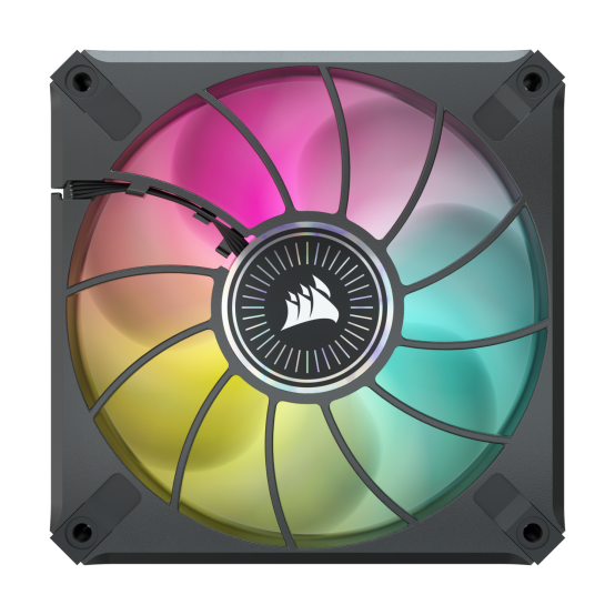 Ventilator Corsair iCUE ML120 RGB ELITE Premium 120mm PWM Magnetic Levitation Fan - Single Pack CO-9050112-WW
