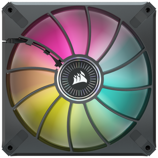 Ventilator Corsair iCUE ML140 RGB ELITE Premium 140mm PWM Magnetic Levitation Fan - Single Pack CO-9050114-WW