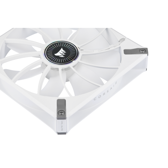 Ventilator Corsair iCUE ML140 RGB ELITE Premium 140mm PWM Magnetic Levitation Fan - White Single Pack CO-9050118-WW