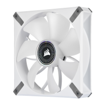 Ventilator Corsair iCUE ML140 RGB ELITE Premium 140mm PWM Magnetic Levitation Fan - White Single Pack CO-9050118-WW