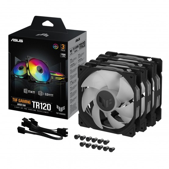 Ventilator ASUS TUF Gaming TR120 ARGB Fan - Triple Pack 90DA0090-B09020