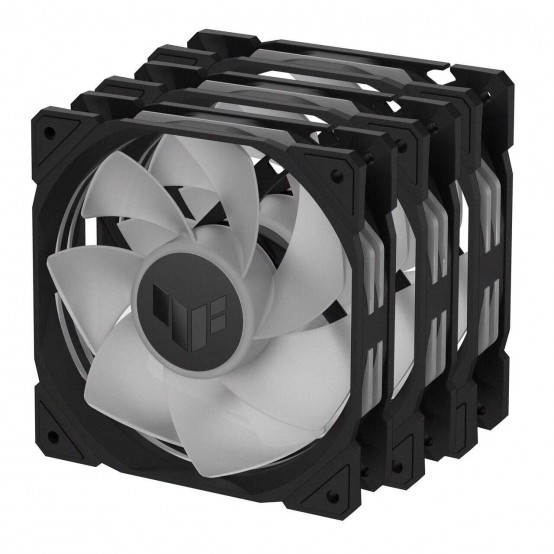 Ventilator ASUS TUF Gaming TR120 ARGB Reverse Blade Black - Triple Pack 90DA00D0-B09020