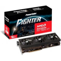 Placa video PowerColor Fighter AMD Radeon RX 7600 XT 16GB GDDR6 RX 7600 XT 16G-F