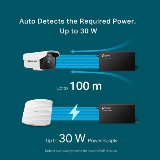 Adaptor PoE TP-Link  PoE160S
