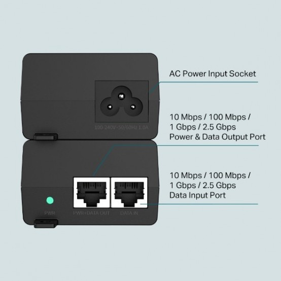 Adaptor PoE TP-Link  POE260S