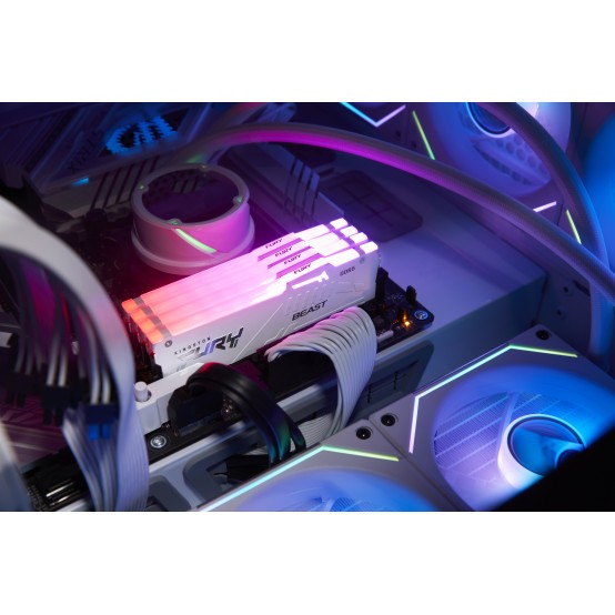 Memorie Kingston FURY Beast White RGB EXPO KF560C36BWE2A-16