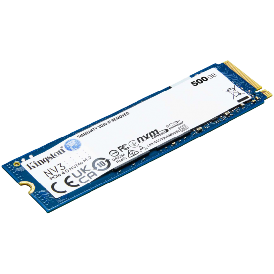SSD Kingston NV3 PCIe 4.0 NVMe SSD SNV3S/500G