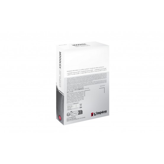SSD Kingston XS1000 Red External USB 3.2 Gen 2 Portable Solid State Drive SXS1000R/1000G