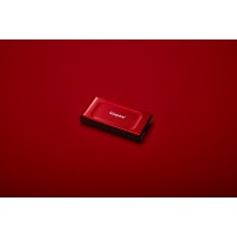 SSD Kingston XS1000 Red External USB 3.2 Gen 2 Portable Solid State Drive SXS1000R/1000G