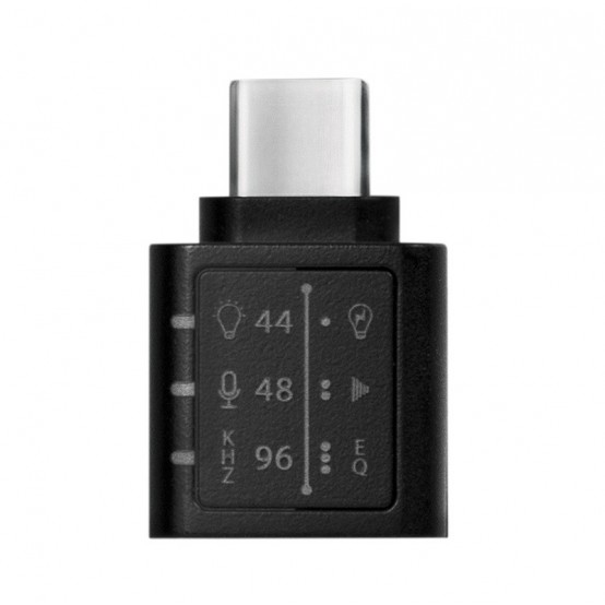 Placa de sunet LogiLink USB 3.2 audio adapter with EQ, USB-C/M to 3.5 mm/F, black UA0363