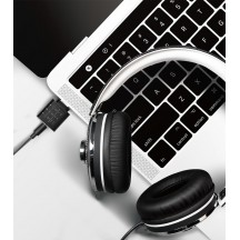 Placa de sunet LogiLink USB 3.2 audio adapter with EQ, USB-C/M to 3.5 mm/F, black UA0363