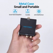 Placa de sunet Vention Digital to Analog Audio Converter Adapter 3.5mm Jack RCA Decoder Optical Fiber Coaxial Signal BDFB0-EU