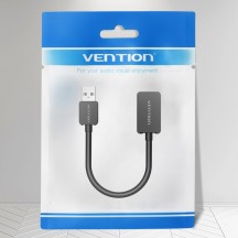Placa de sunet Vention 1-port USB External Sound Card 0.15M Black OMTP-CTIA CDZB0