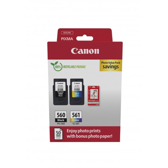 Cartus Canon PG-560 / CL561 Photo Value Pack 3713C008AA