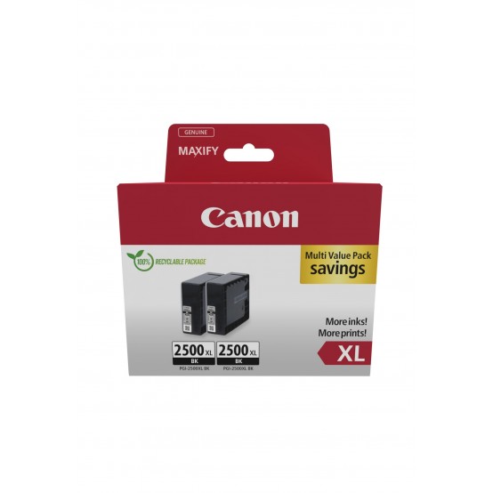 Cartus Canon PGI-2500XL Black 2-pack 9254B011AA