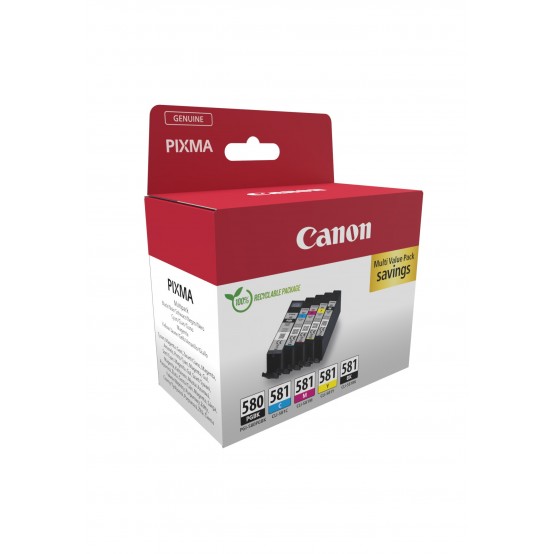 Cartus Canon PGI-580 + CLI-581 Value Pack 2078C007AA