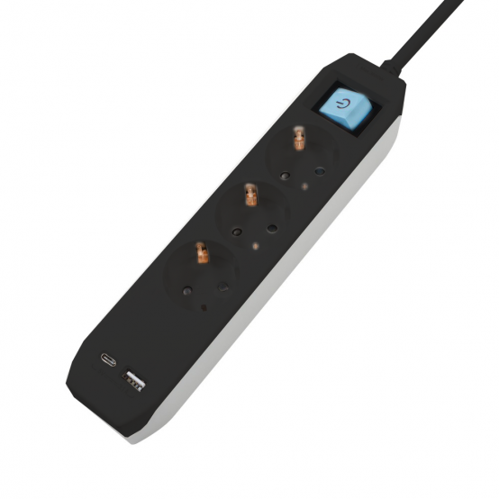 Prelungitor Spacer  PP-3-30B-TC-USB