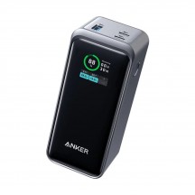 Acumulator Anker Power Bank Prime  - 2x USB-C, USB, for Phone, Tablet, MacBook, Digital Display, 20000mAh, 200W - Black A1336011