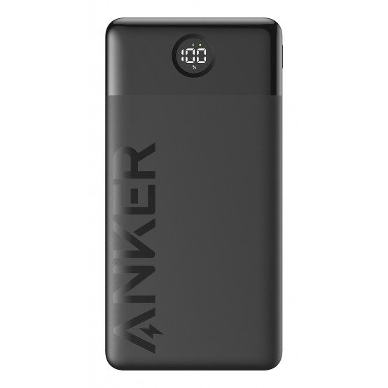 Acumulator Anker Power Bank PowerCore 324  - USB, Type-C, Digital Display, 10000mAh, 12W - Black A1237G11