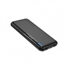 Acumulator Hoco Power Bank Easylink  - 2xUSB-A, Micro-USB, USB Type-C, LED Indicator, 10000mAh - Black J82