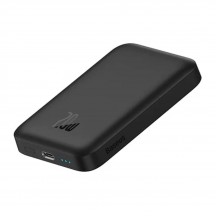 Acumulator Baseus Power Bank Magnetic Wireless Charging  - Type-C, 6000mAh, 20W with Cable USB-C to Type-C, 0.5m - Black PPCX05