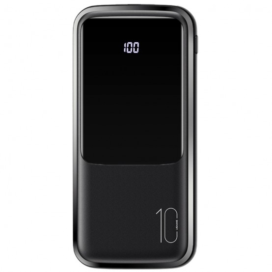 Acumulator USAMS Power Bank PB58  - Dual USB, Digital Display, 10000mAh - Black US-CD163