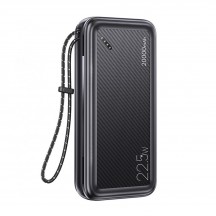 Acumulator USAMS Power Bank PB60  - Dual USB, with Lanyard, Quick Charge 3.0, PD 3.0, 20000mAh, 22.5W- Black US-CD168