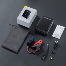 Acumulator Baseus Jump Starter/Inflation Pump Super Energy 2in1  - with Power Bank 8000mAh, 1000A/500A, 5-150PSI - Black CGCN00