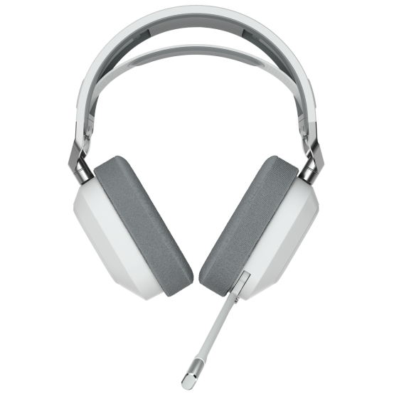 Casca Corsair HS80 RGB USB Wired Gaming Headset - White CA-9011238-EU